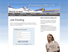 Tablet Screenshot of hiring.extremejobs.ca